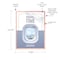 C-Line Products 8-1/2" x 11" Letter Size Deluxe Non Glare Vinyl Project Folders, 50/BX 62138 - alternate 6