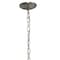 Homeroots Nickel Candle Style Metal Ceiling Light With Nickel Shades 651667 - alternate 4