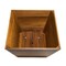 Homeroots 19in Brown Wood Indoor Outdoor Square Planter Box 476245 - alternate 4