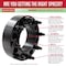Coyote Wheel Accessories HUB CENTRIC RINGS 7256 Millimeter Inside Diameter 7410 Millimeter Outside Diameter Black Plasti 74-7256 - alternate 6