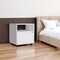 Homeroots 21" White Wood One Drawer Nightstand with Integrated Tech 518167 - alternate 6