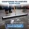 Dsv Standard Uneven Surface Floor Squeegee 30 in. Double Foam Blade Garage Squeegee, Taper Pole Connection 87030-Z - alternate 5