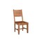 Homeroots Set of Two Brown Solid Wood Open Back Dining Side Chairs 565296 - alternate 8