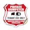 Signmission Private Dumpster Shield Sign Tenant Use, 4 inch X 4 inch, Vinyl Decal, 2PK SHI-D-2PACK-4-438 - alternate 1