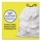 Glad 13 gal Trash Bags, 24 in x 27.38 in, Extra Heavy-Duty, .95 Mil, White, 240 PK 78902 - alternate 15