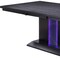 Homeroots 40" X 76" X 30" Black Wood Led Glass Dining Table 347334 - alternate 6