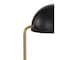 Jonathan Y Porter 13.5" Art Deco Dome Lamp with Marble Base, Brass Gold/Black JYL1044A - alternate 8