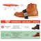 Ergodyne Ice Cleats, Orange, Mid-Sole, PR 6316 - alternate 10
