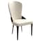 Leisuremod Havana Collection Modern Wooden Dining Chair in Black/White HC46WBL - alternate 1