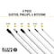 Klein Tools Screwdriver Set Plus Magnetizer, Cushion-Grip, 8-Piece 85148 - alternate 6
