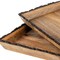 Homeroots Set of Two Brown Solid Wood Vanity Tray 574113 - alternate 8