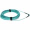 Add-On 30M Mpo F/F Om4 Aqua Fiber Patch Cbl ADD-MPOMPO-30M5OM4P - alternate 8