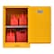 Sandusky Lee Heavy Duty Welded Steel Flammable Safety Cabinet, 23x18x35, Yellow SC12F-P - alternate 9