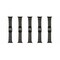 Elegani Stainless Steel Replacement Band with Clasp Compatible with Apple Watch 38mm, Black B5LS-BLK-38mm - alternate 5