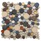 Apollo Tile Multicolor 12 in x 12 in Glass, Resin Glossy Floor and Wall Mosaic Tile 5 sqft/case, 5PK APLMOK88005A - alternate 1