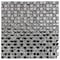 Apollo Tile Silver Gray 11.7 in x 11.7 in Glass Glossy Floor and Wall Mosaic Tile 4.75 sqft/case, 5PK APLHTC88009-15A - alternate 1