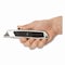 Sheffield Retractable Utility Knife, 1.25in Blade, 3.5in Plastic Handle, Black/Gray 12243 - alternate 6