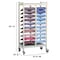 Omnimed Horizontal Open Chart Rack 2 Tier In Beige (53H X 27.5W X 15D) (20 Binder Capacity) 264420-BG - alternate 4