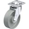 Blickle Swvl Plate Cstr, Gry Nyln, 6-5/16", 990 lb. LEH-POG 160K-14 - alternate 1