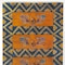 Homeroots 20in Blue and Brown Hand Painted Wood Accent Cabinet With Three Drawers 383195 - alternate 10