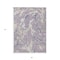 Homeroots 3' X 5' Lavender And Ivory Abstract Washable Indoor Outdoor Area Rug 600102 - alternate 6