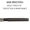 Drill America 25/32" HSS Straight Flute Hand Reamer DWRRHD25/32 - alternate 5