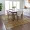 Homeroots 9' X 12' Beige Taupe And Ivory Abstract Washable Indoor Outdoor Area Rug 577641 - alternate 9