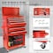 Wrightmaster 8-Drawer Rolling Tool Chest Combo with Wheels&Handle, 6 Hanging Hooks, Double Locking System ZoroT248D334R - alternate 8