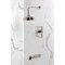 Kingston Brass Single-Handle Pressure Balanced Tub and Shower Faucet, Polished Nickel KB6346AX - alternate 4