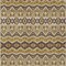Homeroots 8' X 10' Gold Brown And Beige Moroccan Washable Indoor Outdoor Area Rug 594325 - alternate 8