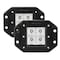 Trailfx LED Driving-Fog Light, 4 Clear High Intensity LED 5 Watt Bulbs 2X2FMF2 - alternate 1