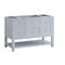 James Martin Vanities Breckenridge 60 in. Single Vanity, Serenity Blue, w/ 3 CM White Zeus Quartz Top 330-V60S-SRB-3WZ - alternate 6