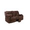 Homeroots 70" Dark Brown Manual Reclining Loveseat With Storage 561564 - alternate 9