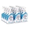Lysol Multi-Surface Bathroom Cleaner, Trigger Spray Bottle, Cool Spring Breeze, White, 12 PK 19200-99828 - alternate 1