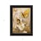 Homeroots Flowers and Butterflies I 3 Black Framed Print Wall Art 406863 - alternate 3