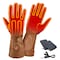 Actionheat 5V Battery Heated Leather Dress Glove, Men's, Tan, L 810058855893 - alternate 7