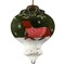 Homeroots Trotting Dog in Comfy Christmas Attire Hand Painted Mouth Blown Glass Ornament 477460 - alternate 1