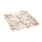 Apollo Tile Concha 10.6 in. x 11 in. Polished White, Beige Shell, Mother of Pearl Mosaic Wall Tile 2PK APLSMA88HB01A - alternate 8