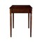 Homeroots 43" Brown Solid Wood Writing Desk With Two Drawers 402018 - alternate 8