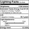 Bulbrite 75 - Watt Equivalent 4 JBOX DWNLGT Dimmable N/A LED Light Bulb Soft White Light 3000K, 4PK 862658 - alternate 6