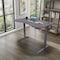 Motionwise Adjustable Desk Adjustable Desk, 30" D X 28" to 48" H, 60" W X Medium Density Fiberboard, Gray SDD60G - alternate 9