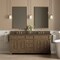 James Martin Vanities Brookfield 72" Double Vanity, Pecan, w/ 3 CM Charcoal Soapstone Silestone Top 547-V72-PCN-3CSP - alternate 8