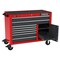 Proto 550 Series Rolling Tool Cabinet, 8 Drawer, Red/Gray, Steel, 50 in W x 25-1/4 in D x 41 in H J555041B-8SG-1S - alternate 2