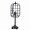 Jonathan Y Odette 20" Industrial Metal Table Lamp, Black/Silver JYL4029A - alternate 7