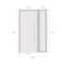 Vdomdoors Steel Door Dekton 0163 Venezia Noce Side Exterior Window Sidelite Entry Door Painted W36+16xH80 Lef DEKTON0163EXD-VEN-W36+16xH80-LH-I - alternate 4