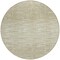 Homeroots 8' Khaki And Beige Round Abstract Washable Indoor Outdoor Area Rug 587418 - alternate 7