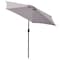 Panama Jack Outdoor Panama Jack Grey 9 Ft Alum Patio Umbrella W/Crank PJO-6001-GREY - alternate 1