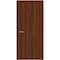 Sartodoors Interior Solid French Door 18 x 96 inches, BASIC 3001 Walnut Franko, Single Regular Panel Frame Ha BASIC3001ID-GOFR-1896 - alternate 1