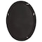 Homeroots 33" Gold Oval Framed Accent Mirror 383720 - alternate 5