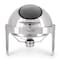 Megachef 6.3Qt Round Stainless Steel Dome Professional Chafing Dish/Buffet Serving Dish with Window MG-431101 - alternate 6